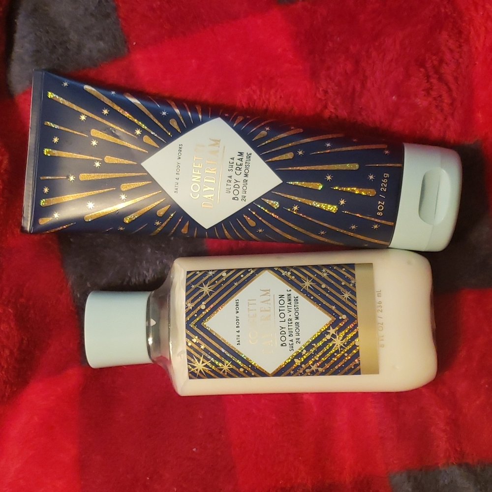BBW Confetti Daydeam Lotion Duo